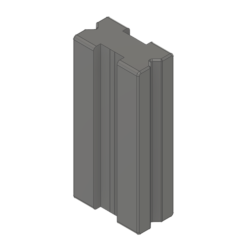 41-350-1 MODULAR SOLUTIONS PARALLEL INNER T-SLOT CONNECTION SLIDES INTO SLOT